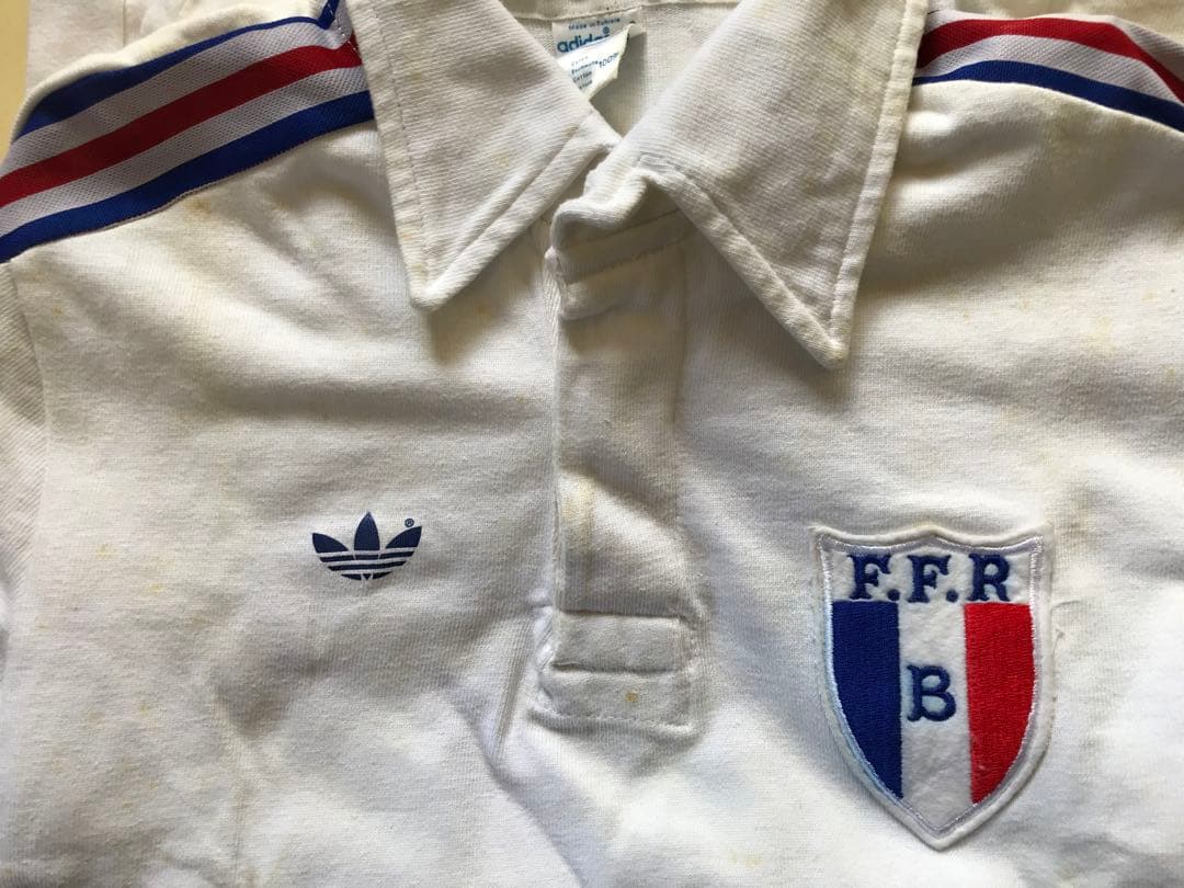 ラグビーフランス代表 フィリップ・セラのジャージ 1985年日本代表フランス遠征