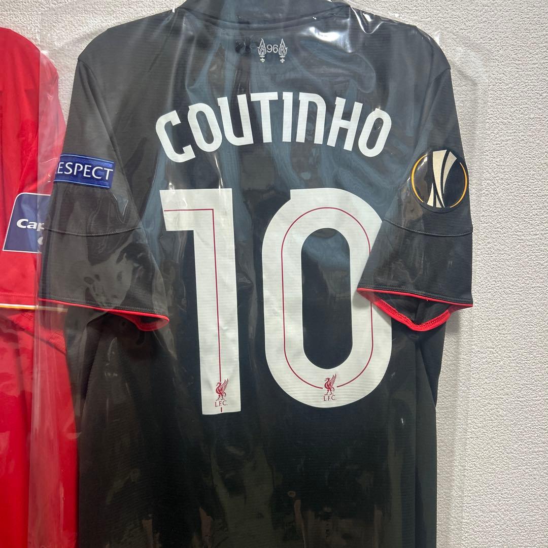 【正規品/未使用】 コウチーニョ アウェイ15/16 EL フルパッチ ユニ