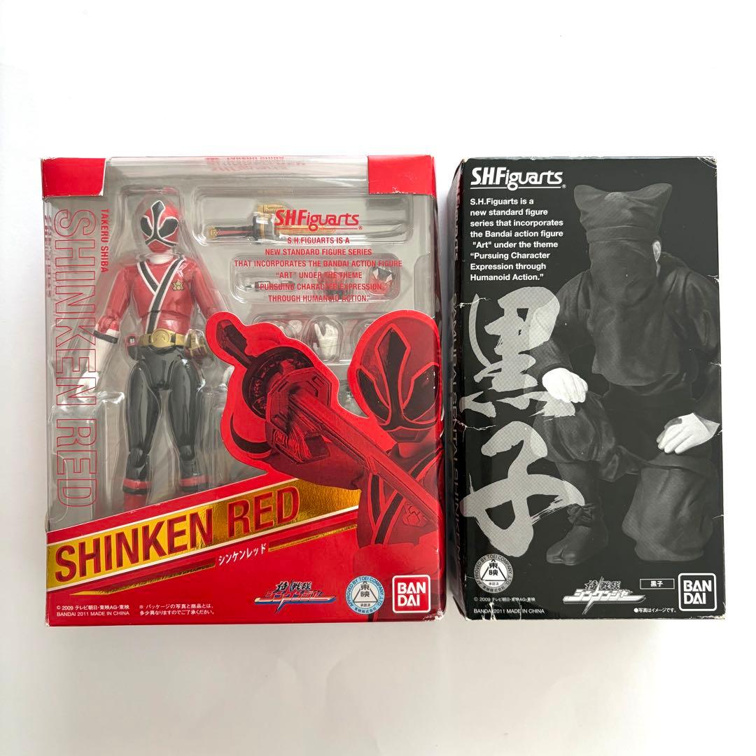 SHFiguarts シンケンレッド　フィギュアーツ　黒子