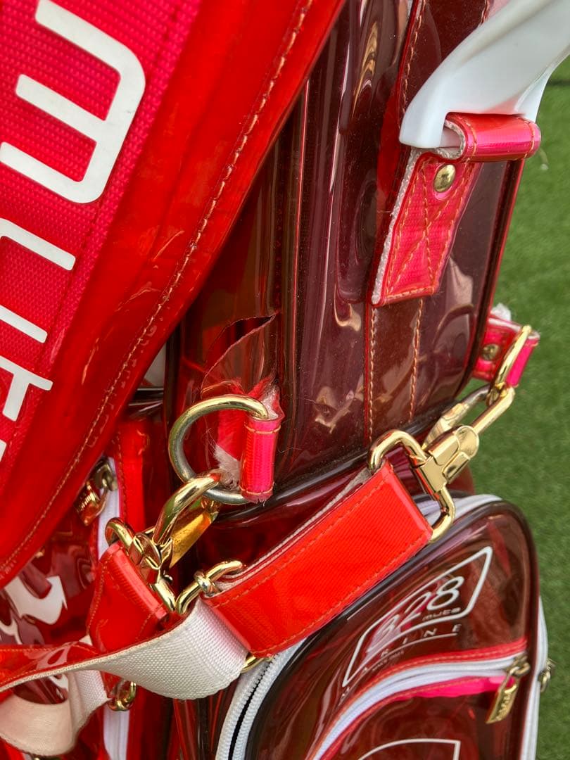 muta MARINE キャディバッグ レッド