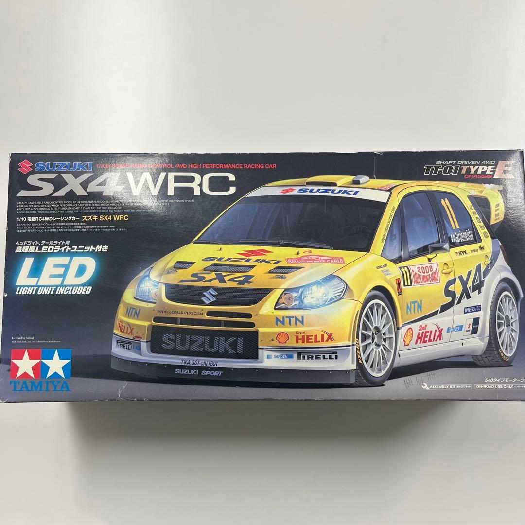【本日限定値下げ】タミヤRC 1/10 スズキSX4 WRC 【未組立】