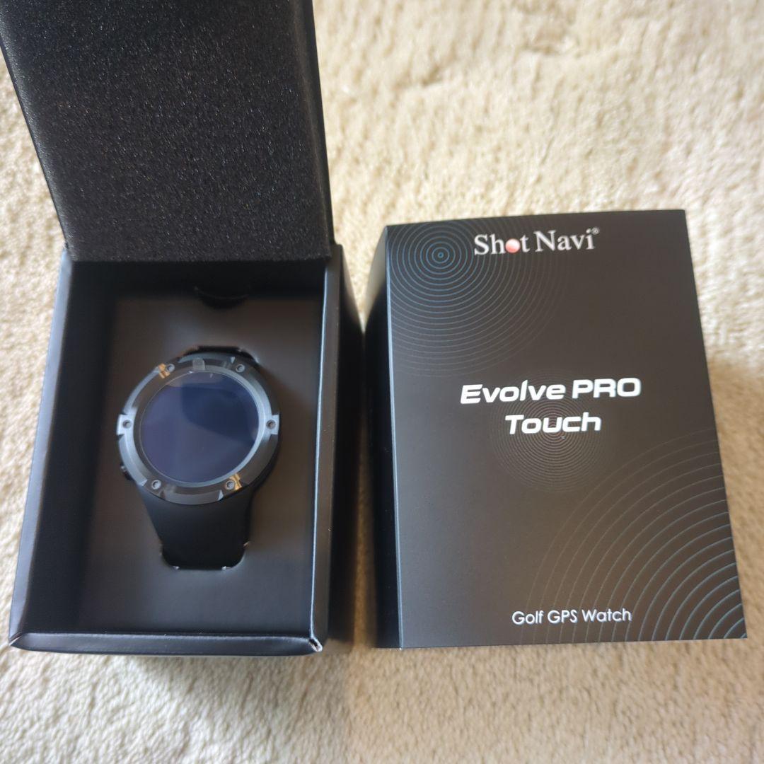 Shot Navi Evolve PRO Touchブラック　GPSウオッチ