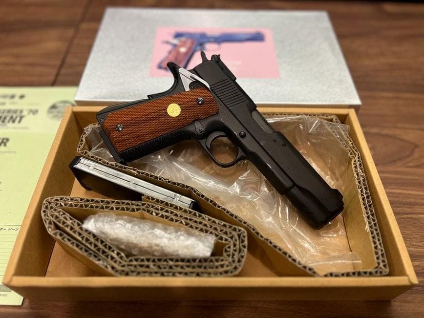 COLT　M1911A1　BOB CHOWカスタム　HWモデルガンMGC系