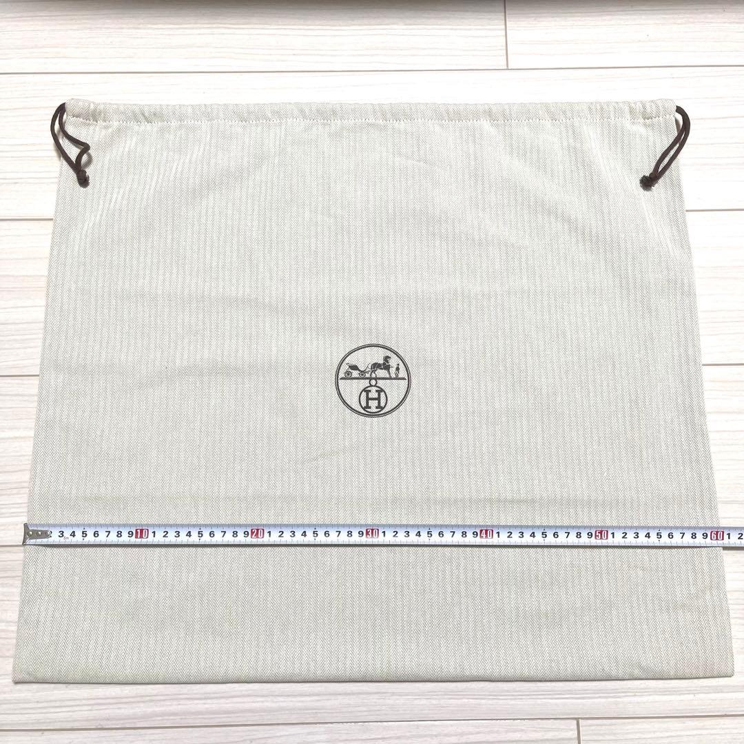 ✨未使用✨ エルメス 保存袋 巾着袋 収納袋 梱包 縦約53cm×横約60cm