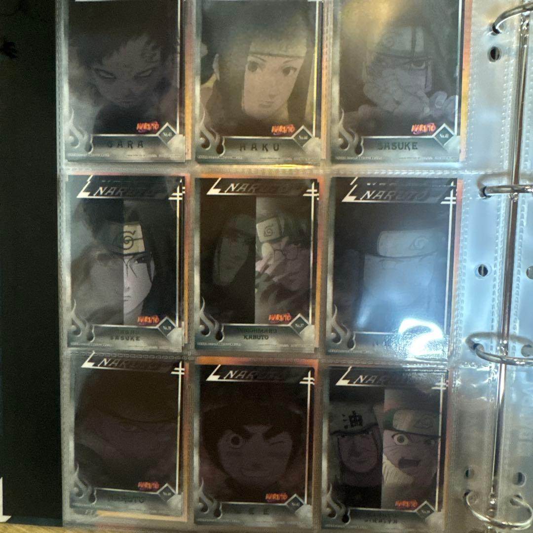 ナルト エッチングカード 9枚セット NARUTO