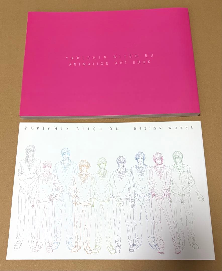 ヤリチンビッチ部　ヤリ部　アニメーションアートブック　デザインワークス