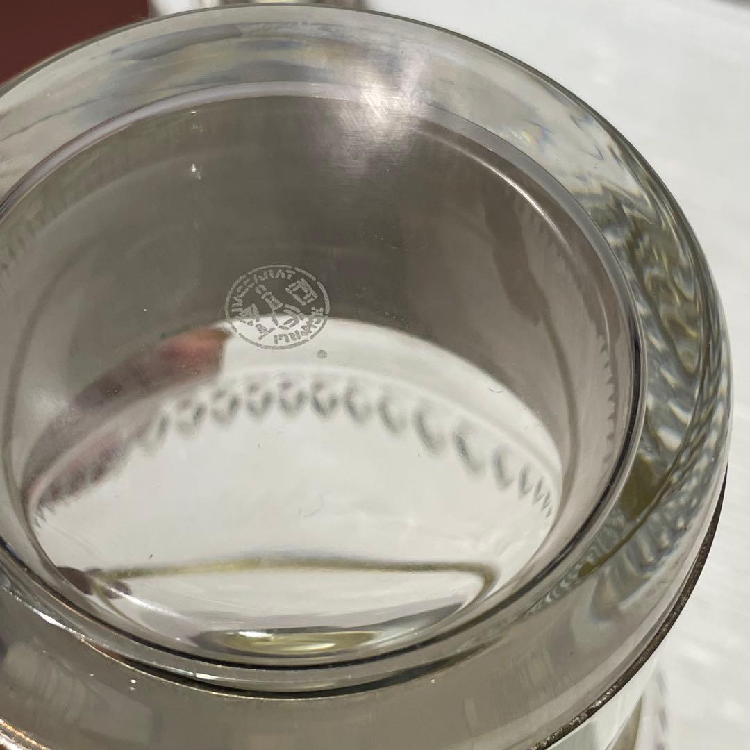 カミュ CAMUS バカラボトル シルバートップ 空瓶 化粧箱