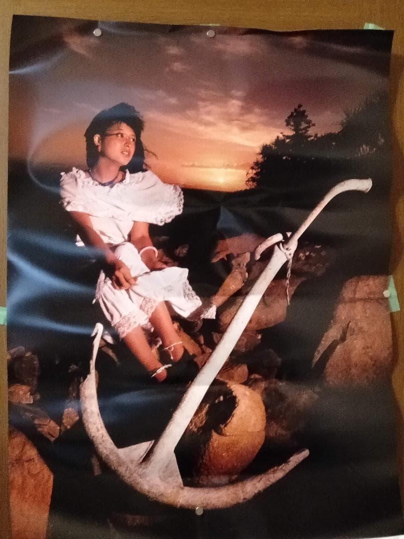 訳あり 河合奈保子B2サイズポスター　再会の夏 A2