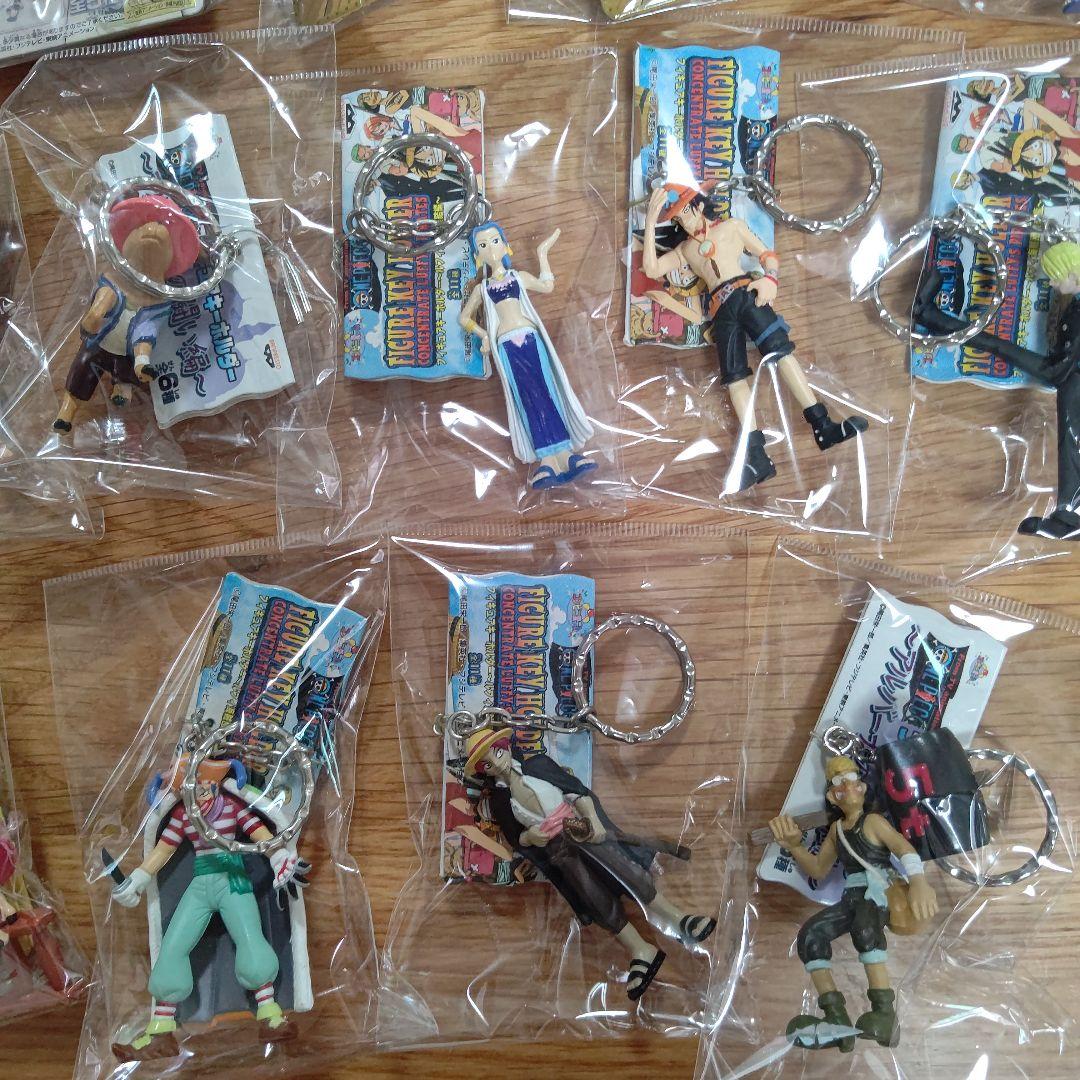 ワンピース　フィギュアキーホルダー　46点