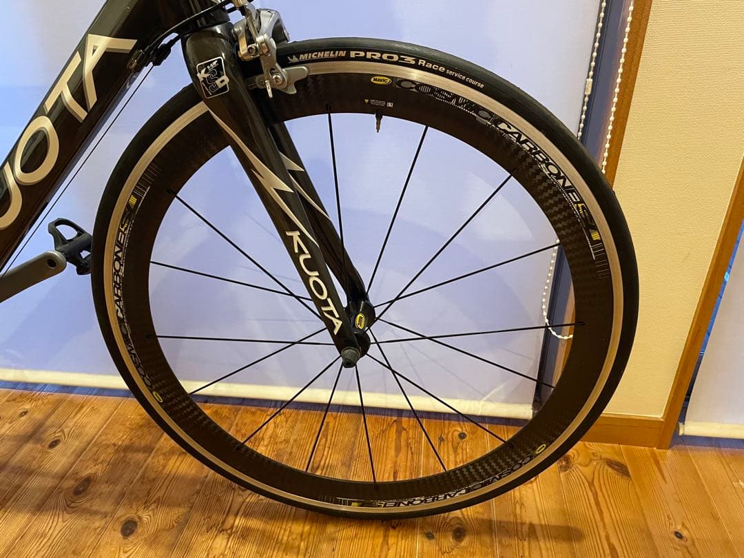 室内保管　KUOTA Kebel ⭐︎Mavicカーボン　ロードバイク