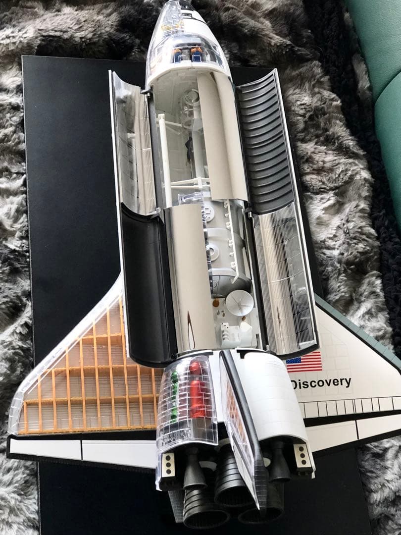 1/72￼ 特大￼スペースシャトル 4D VISION カット￼モデル￼完成品￼