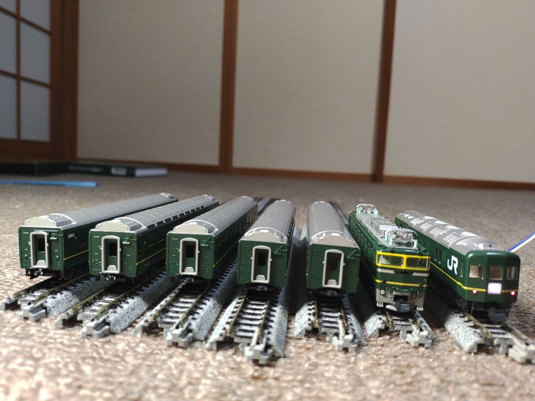 KATOトワイライトエクスプレスフルセット　10-869＋10-870＋EF81