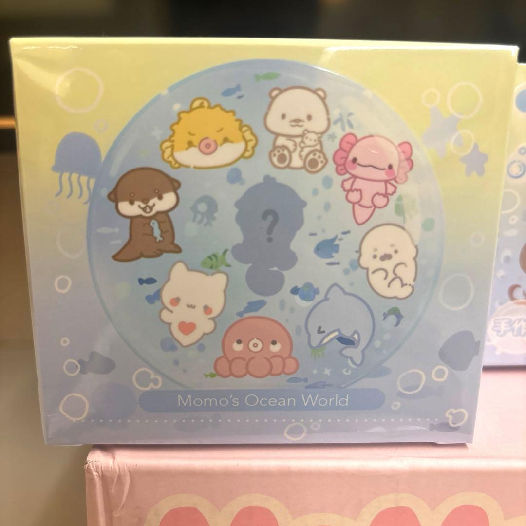 新品未開封　momo スクイーズ　海洋シリーズ　3箱