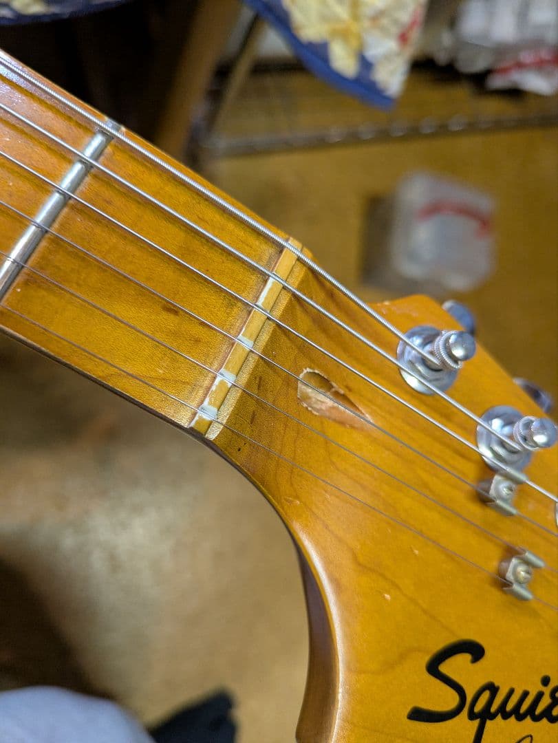 スクワイヤーストラト　レリック仕様