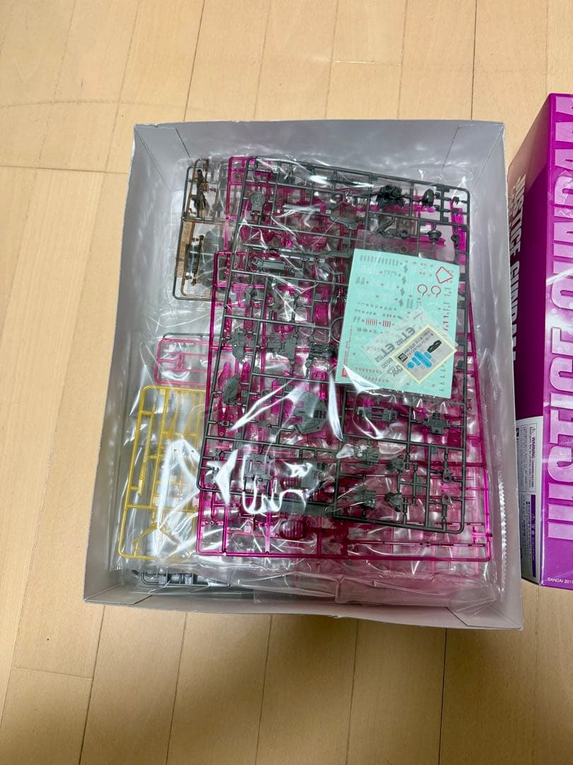 新品・未開封　MG ジャスティスガンダム クリアカラー 【イベント限定品】