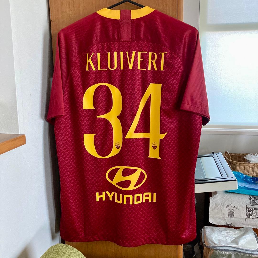 AS Roma Kluivert 34番ジャージ