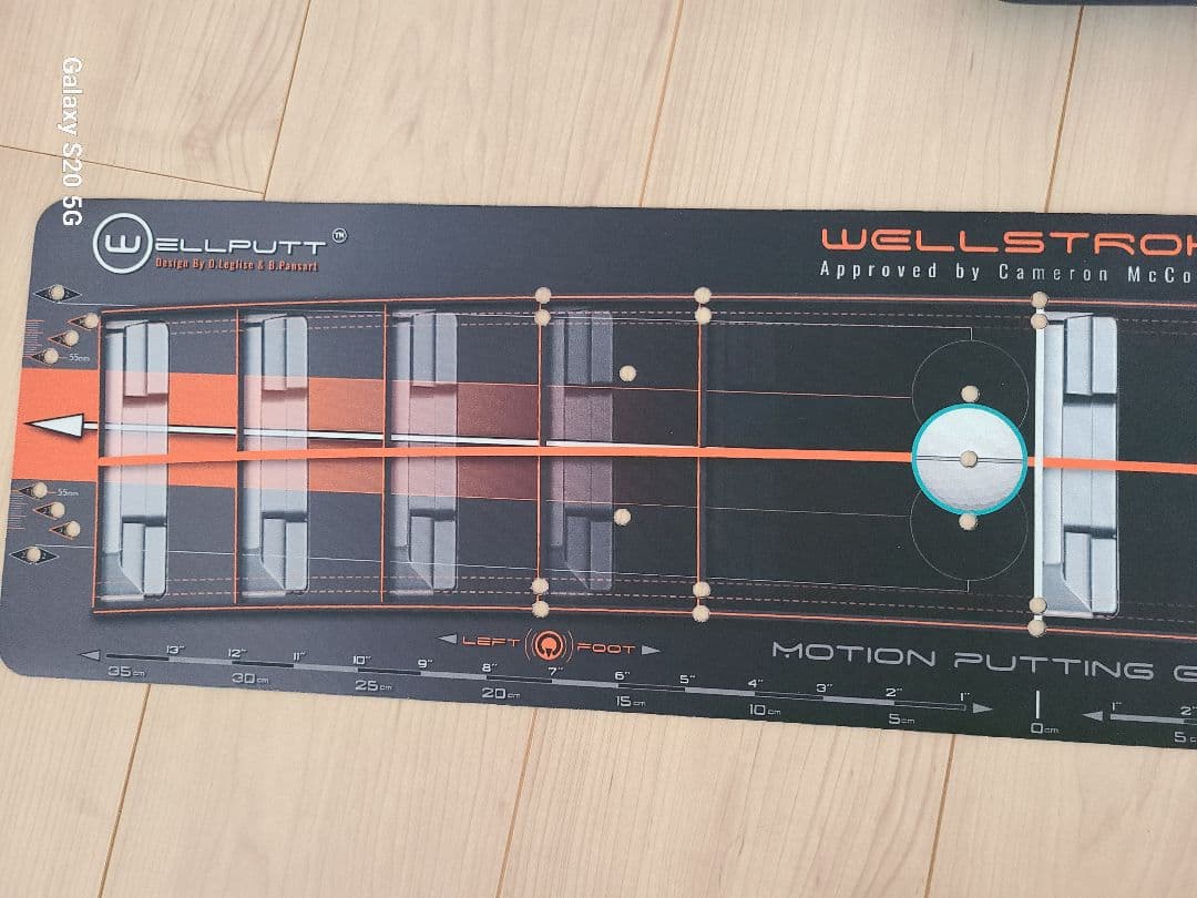 未使用品　ELLPUTT WELLSTROKE モーションパッティングガイド