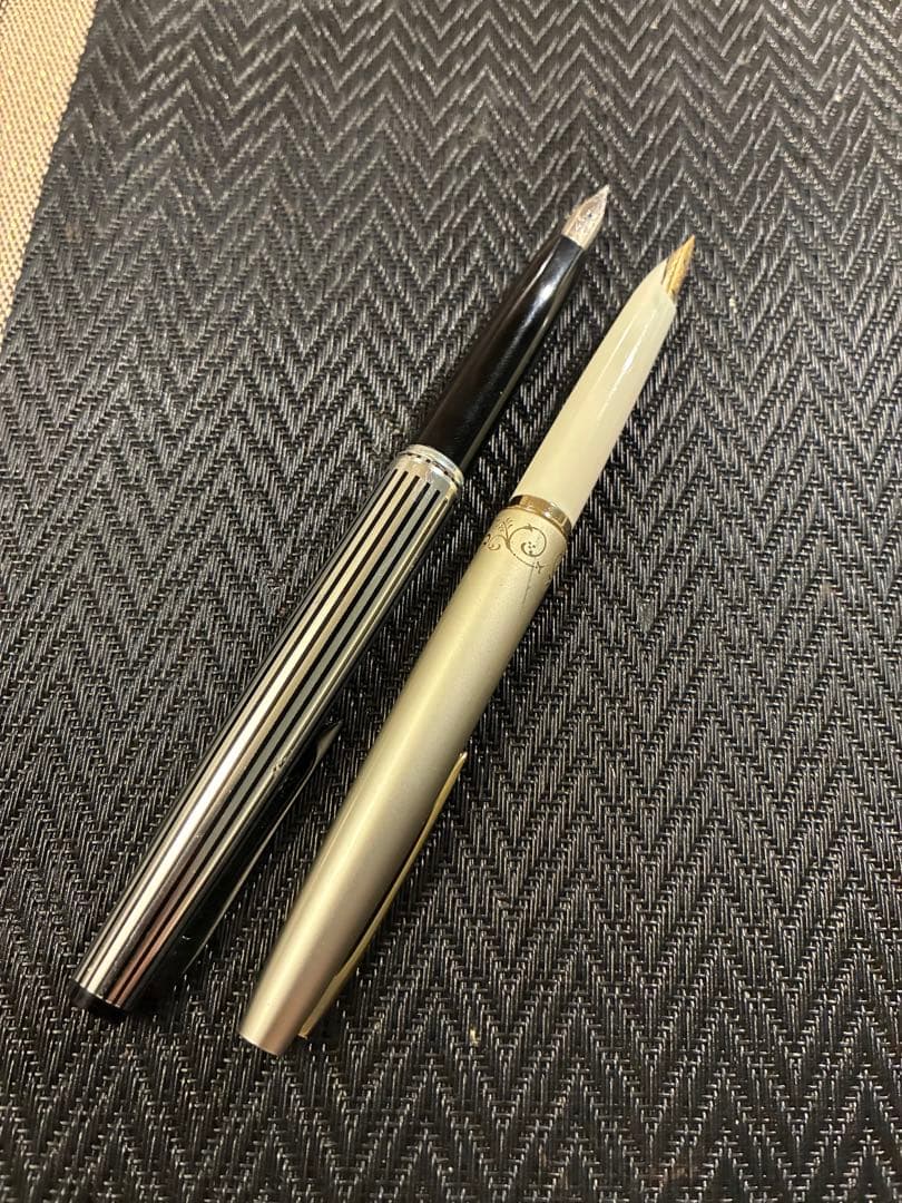 値下げ　K18 万年筆 2本セット