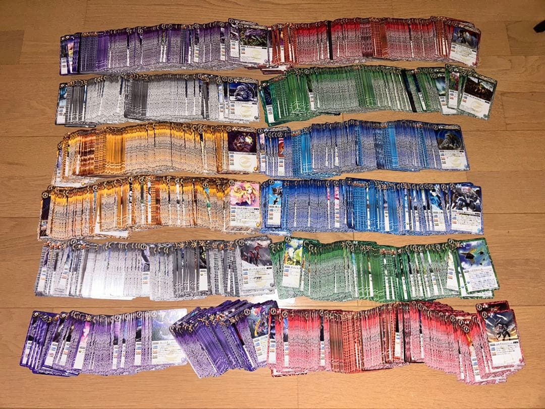 合計5000枚以上　キラカード500枚以上　引退品　まとめ売り　バトルスピリッツ