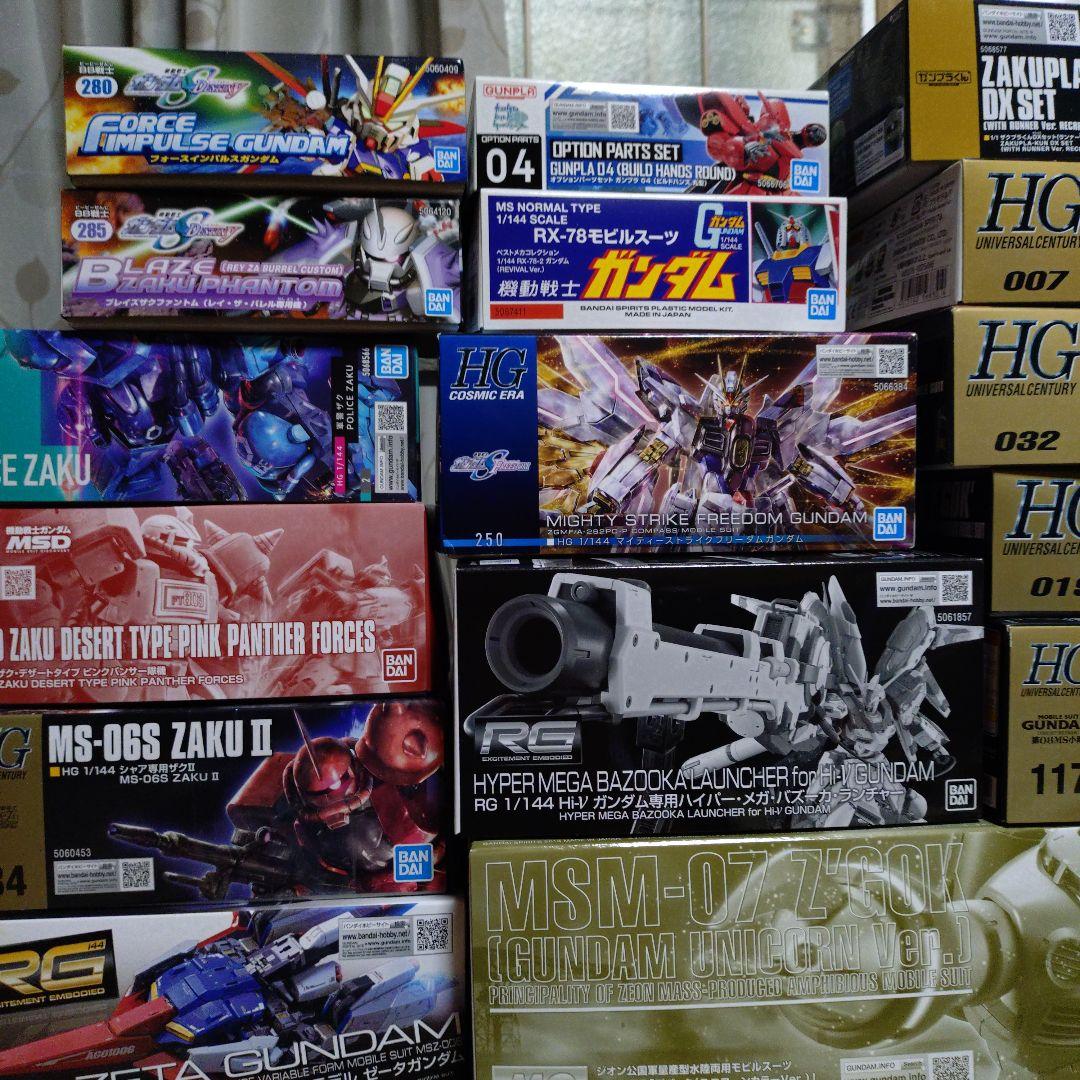 ガンプラセット 多彩なモデルまとめ売り