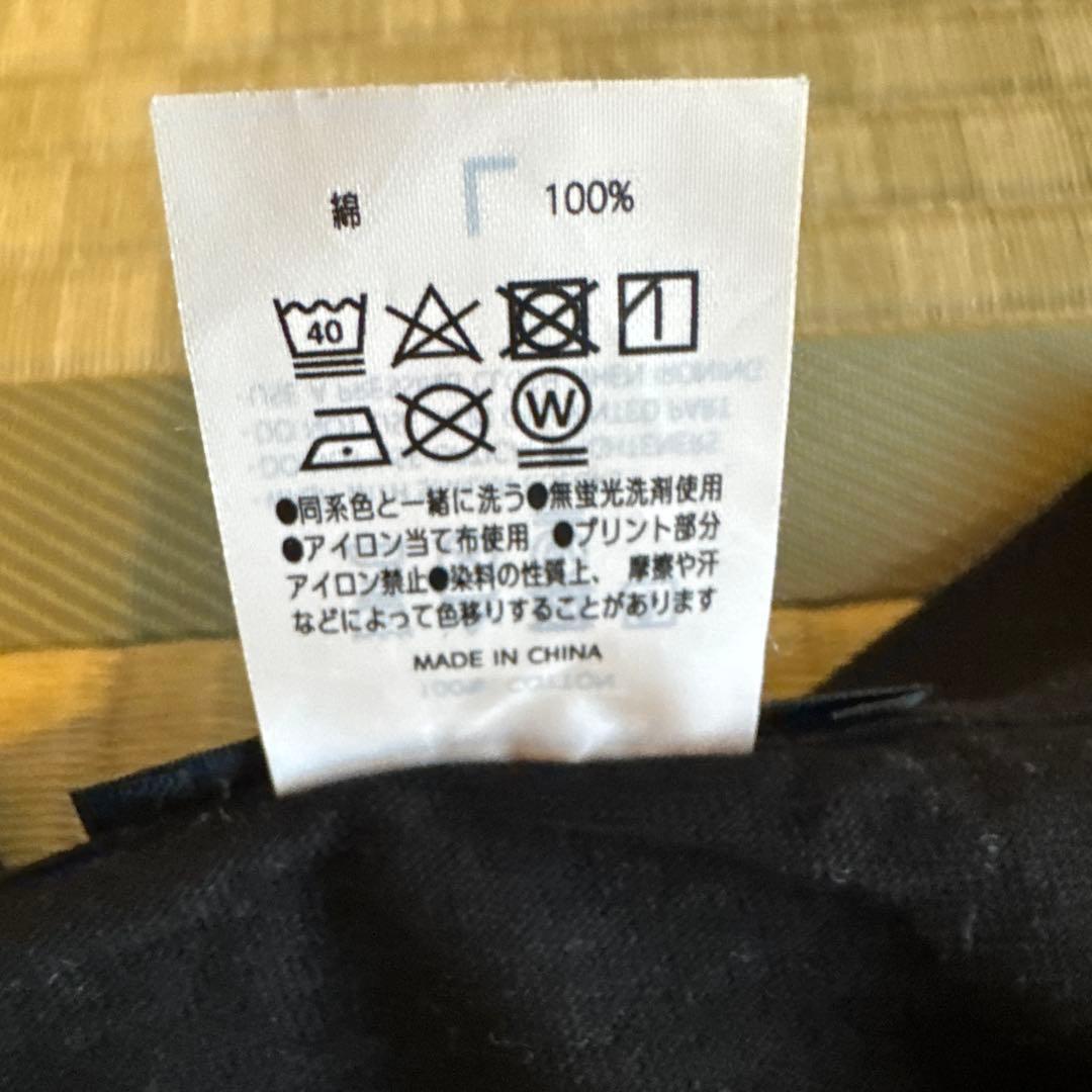 ゴルフィッカーズ　Golfickers ロゴ入り 黒 長袖Tシャツ