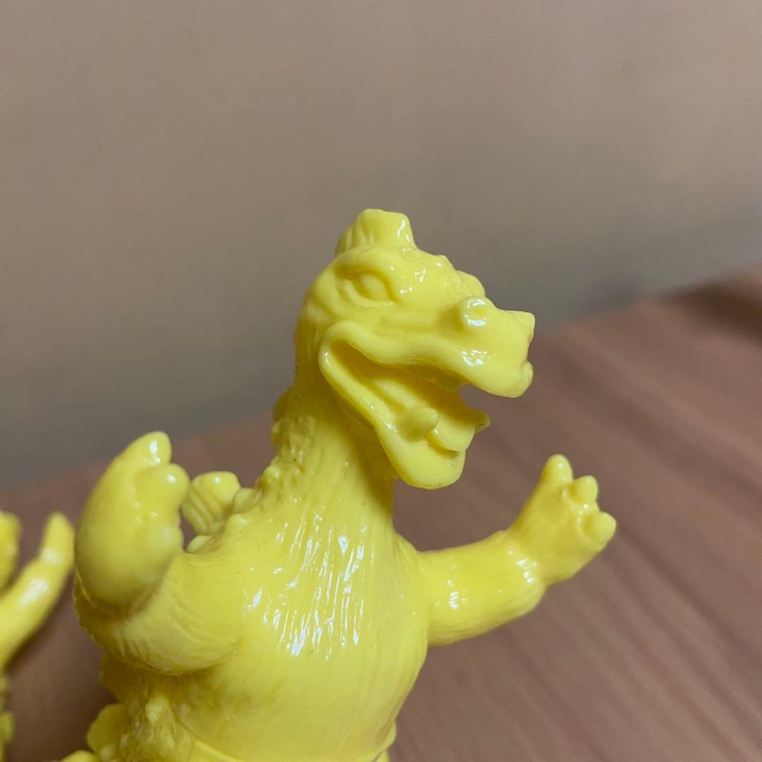 Killer J ミニサルモン ミニメヅラ 黄色成型　未塗装ソフビ 5427