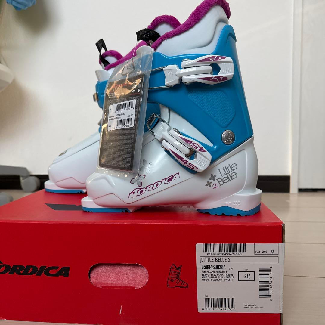 Nordica Little Belle 2 スキー靴 21.5 キッズ
