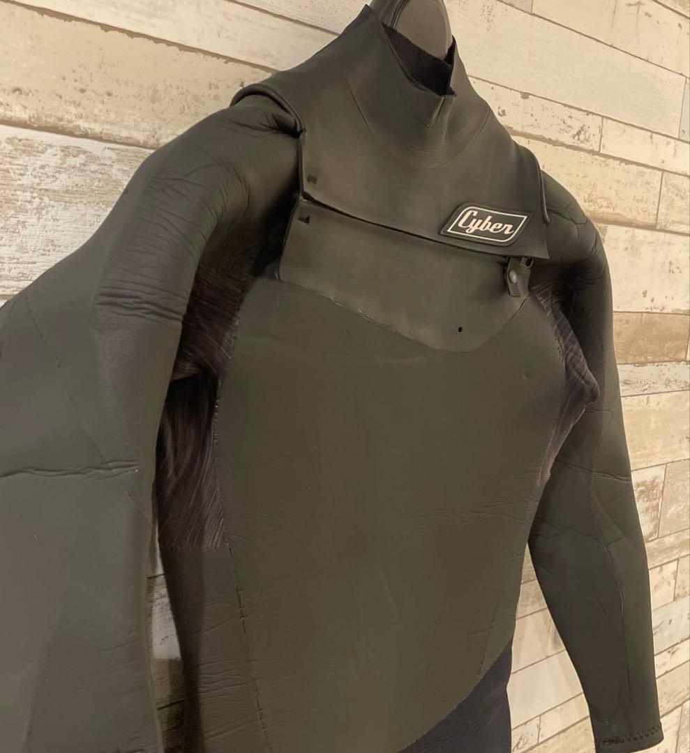 【CYBER メンズML 】170cm 63kg セミドライ 裏起毛 4/3ミリ