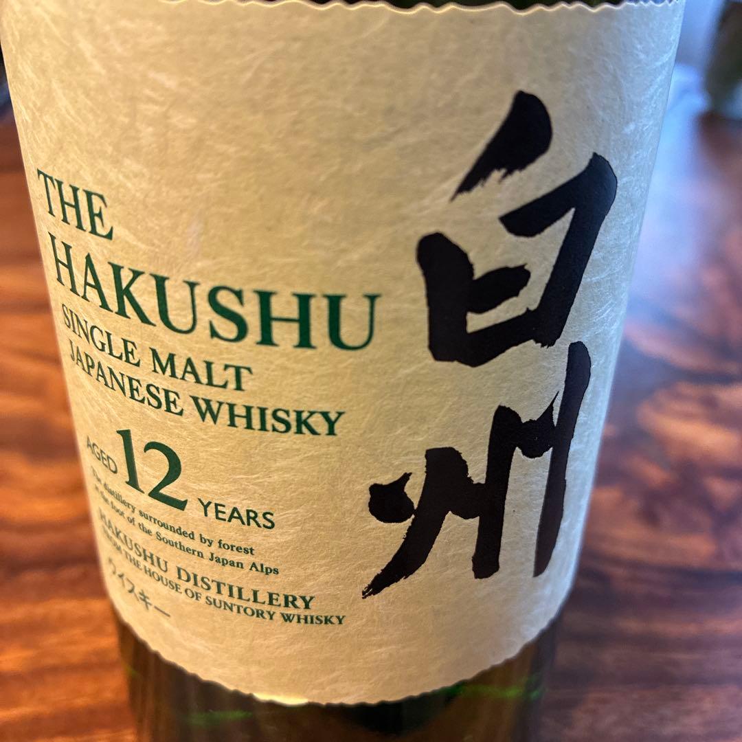 THE HAKUSHU 12 YEARS ウイスキー
