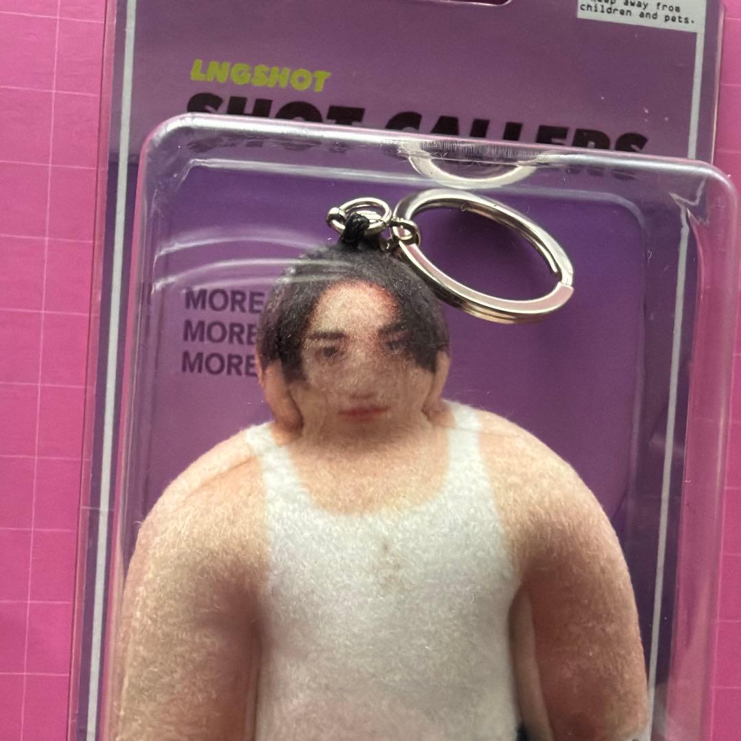 LNGSHOT キーホルダー キャラクター character 開封済 ロンシャ