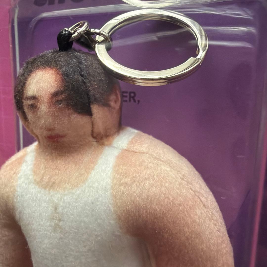 LNGSHOT キーホルダー キャラクター character 開封済 ロンシャ