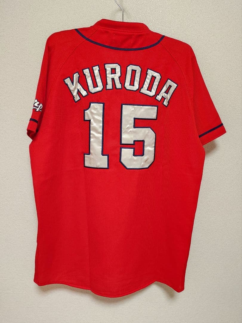 広島東洋カープ　黒田博樹選手　ハイクオリティユニフォーム　XL