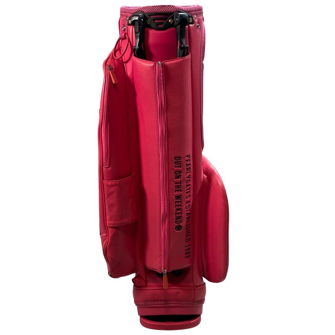 PEARLY GATES パーリーゲイツ キャディバッグ 6分割 9型 ピンク