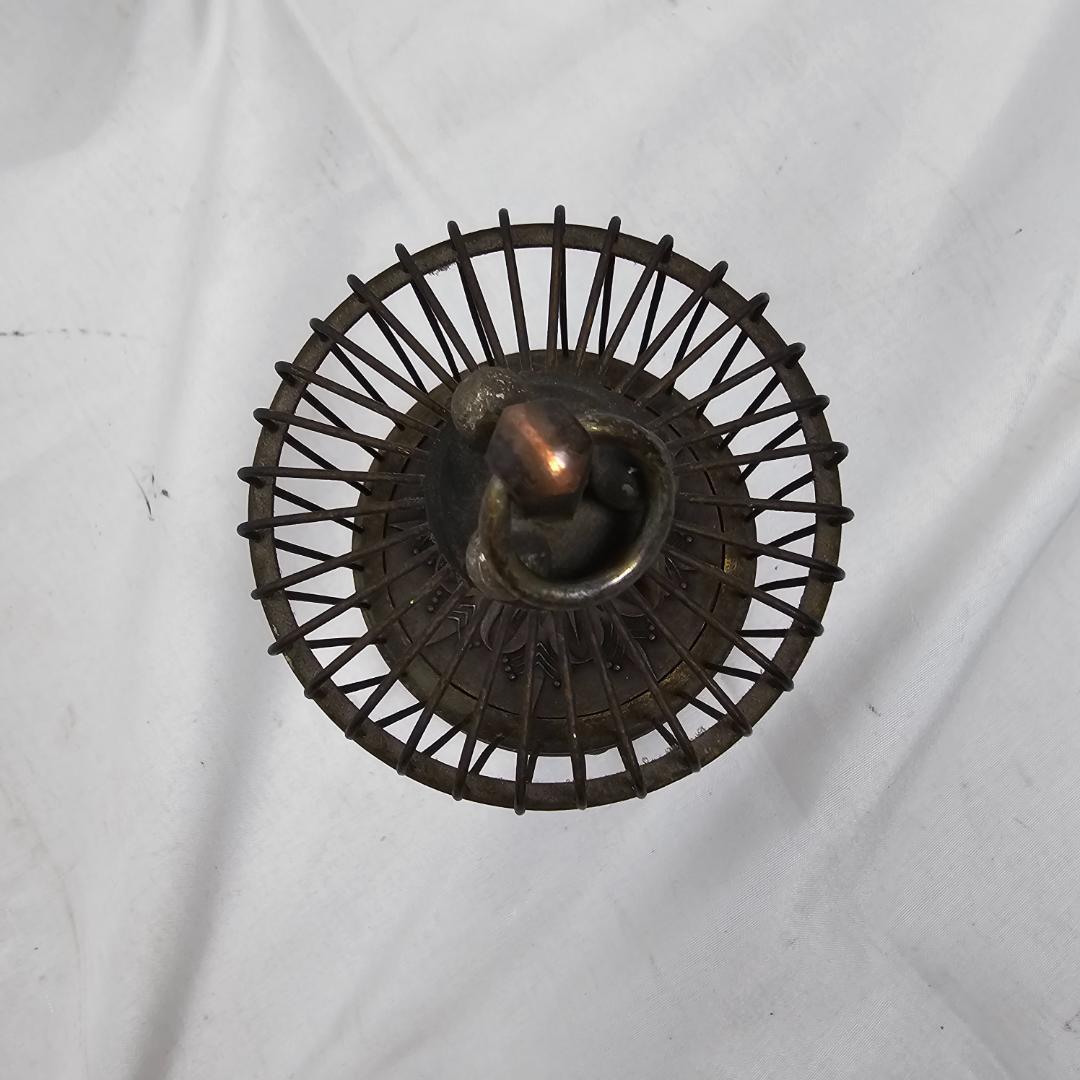 【超希少】戦前 レトロ ゼンマイ式 置時計 象 鳥かご 飾り物 ギミック時計