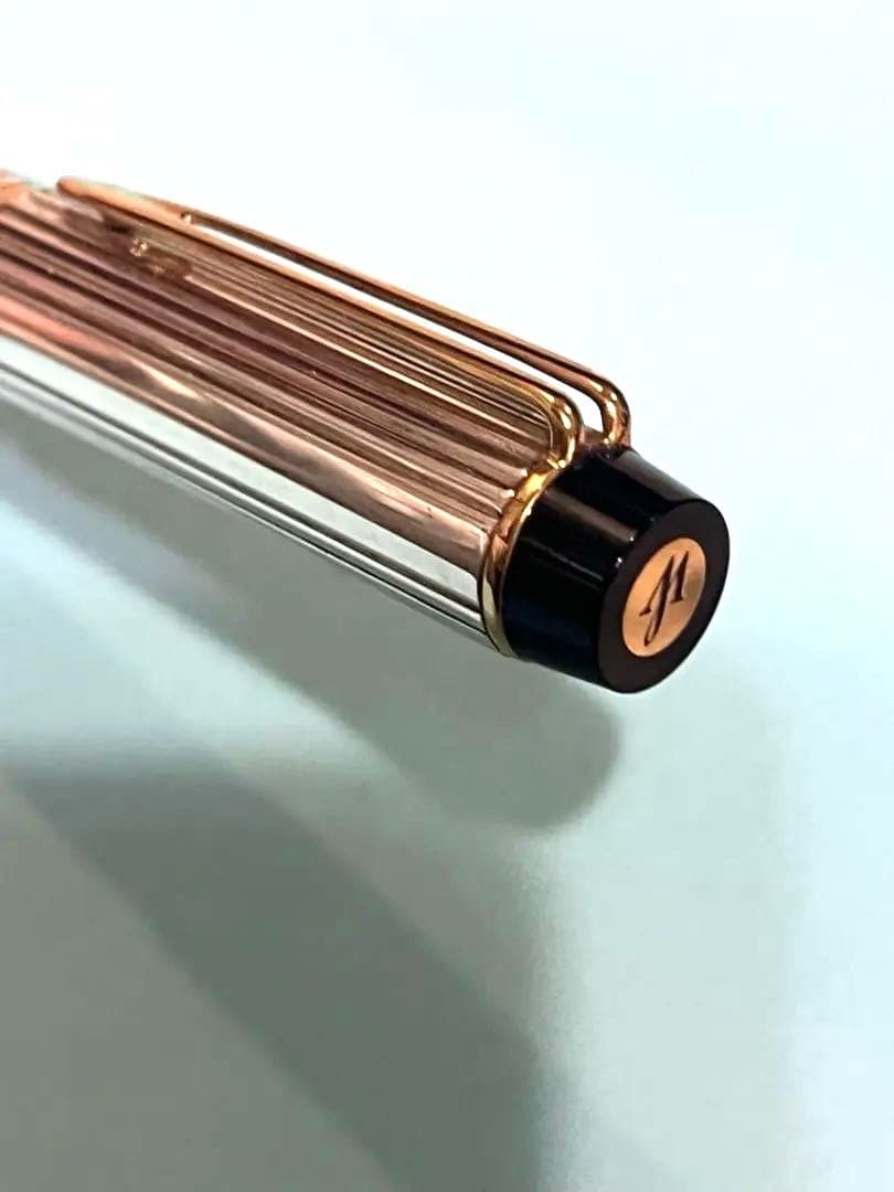 【希少】廃盤品　ウォーターマン　銀製万年筆　ルマン100ソリッドシルバー