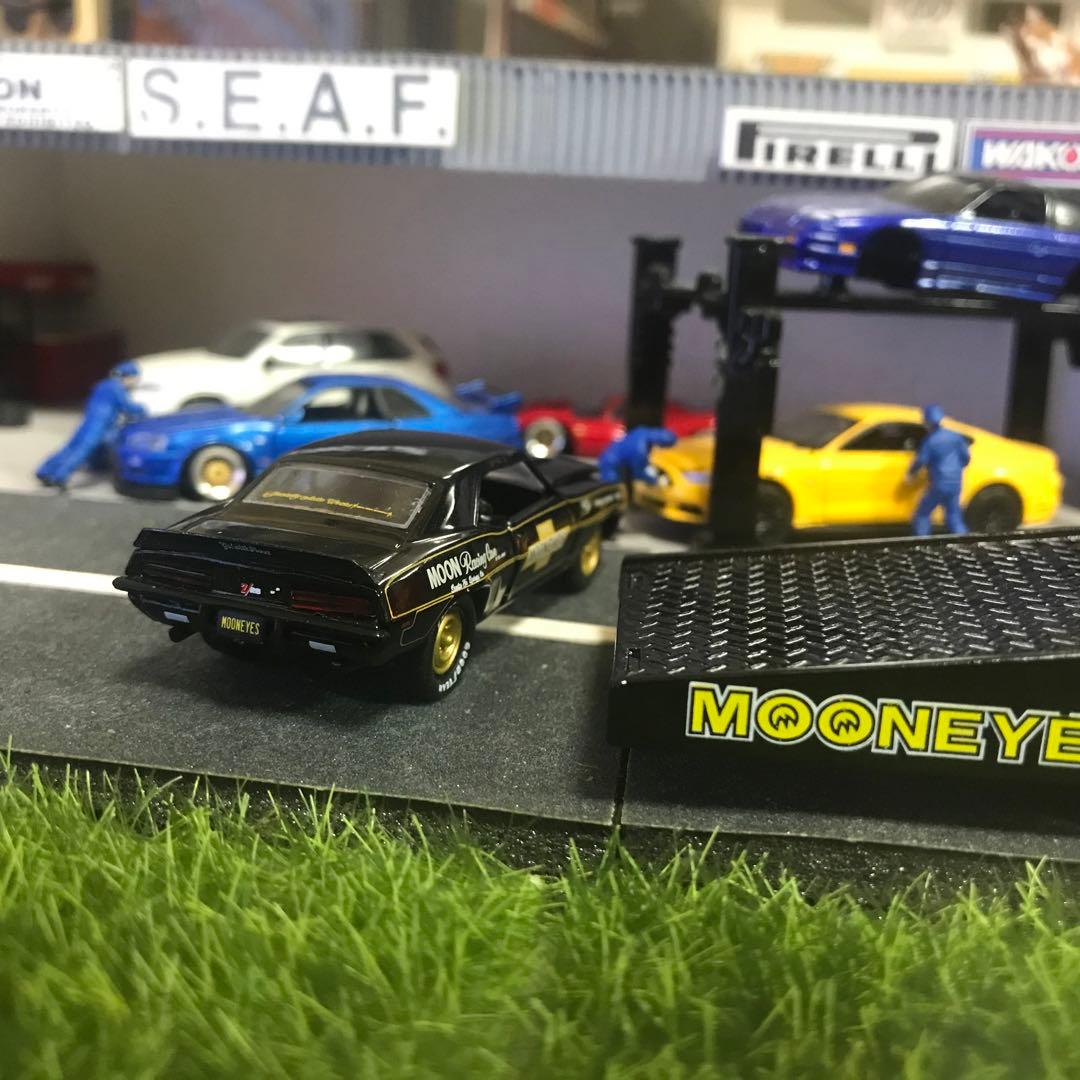 M2 シボレー C60 ムーンアイズトレーラーブラックとカマロRSブラックセット