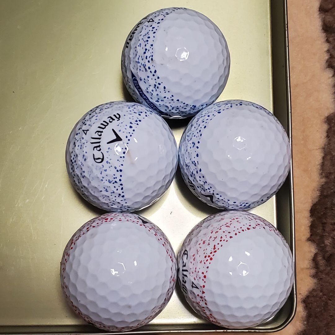 タイトリスト/キャロウェイ他ロストボール年式種類混合 360° 66個