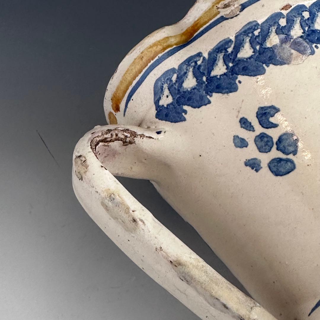 茶道具　和蘭陀　時代　水指　骨董　アンティーク　オランダ　細水指　茶会　稽古