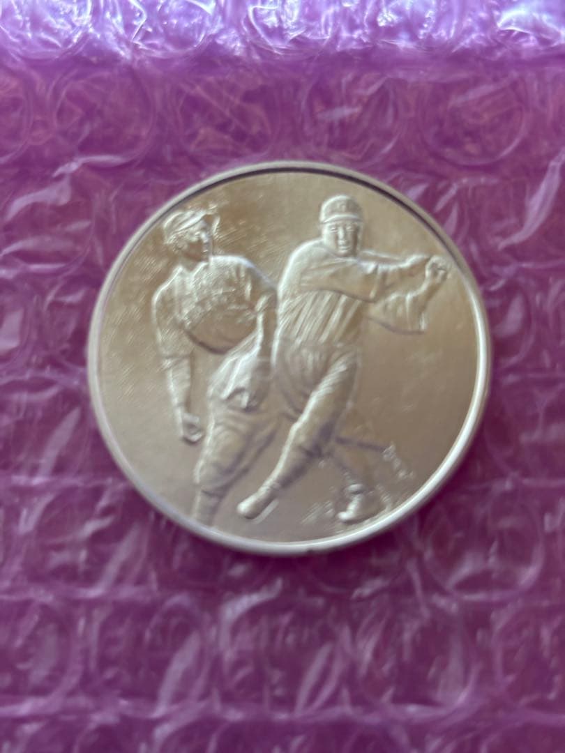 k*e様 造幣局　プロ野球70周年記念　銀メダル　シルバー 刻印あり（銀925）