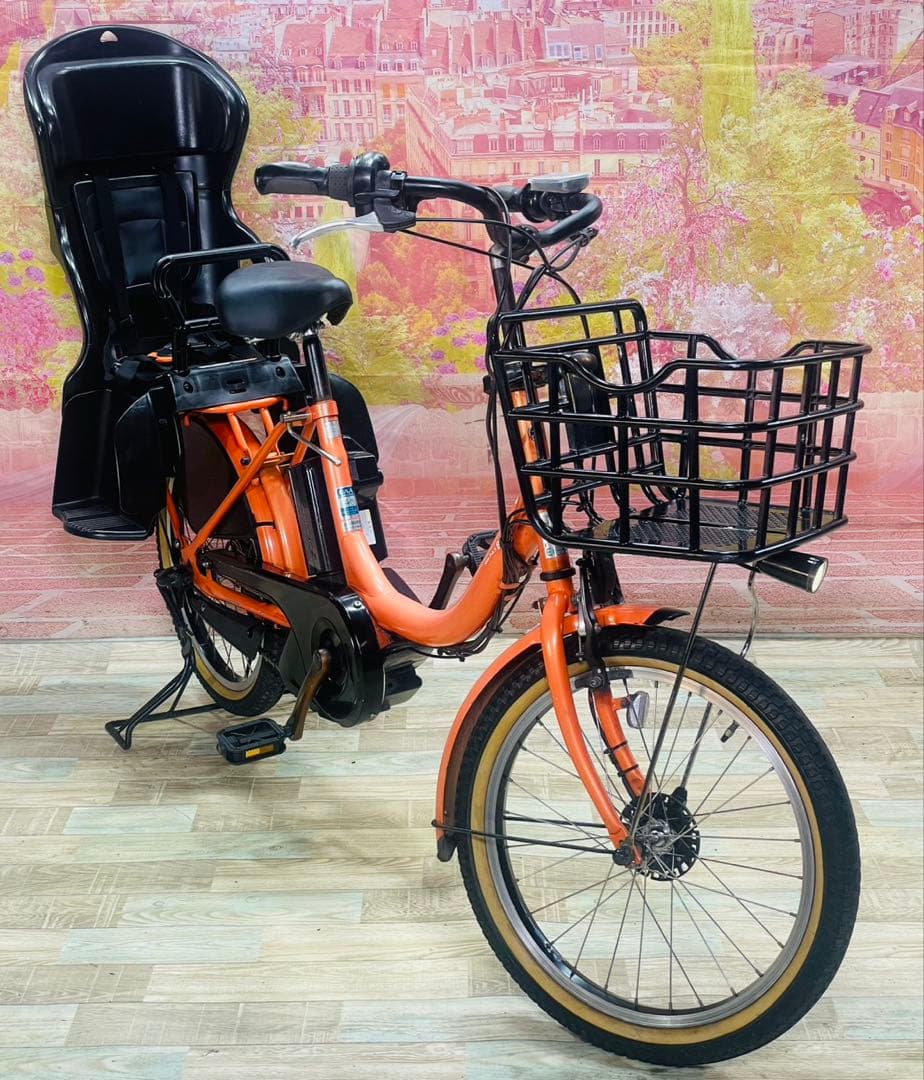 ZK3355 電動自転車 ヤマハ パスバビー 子供乗せ 20インチ 送料無料