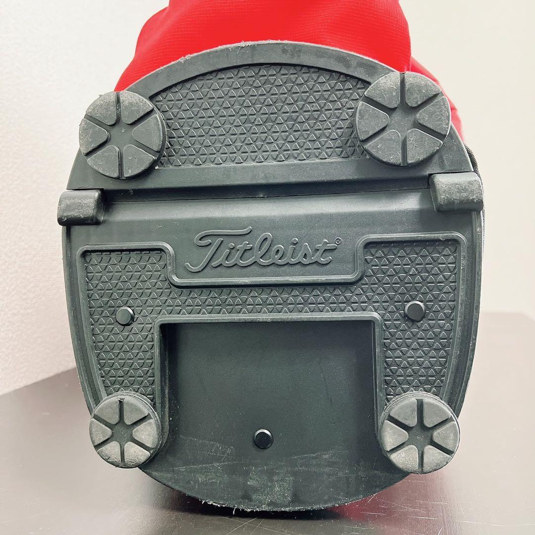 タイトリスト Players 4 スタンドキャディバッグ 4分割プレイヤーズ4赤