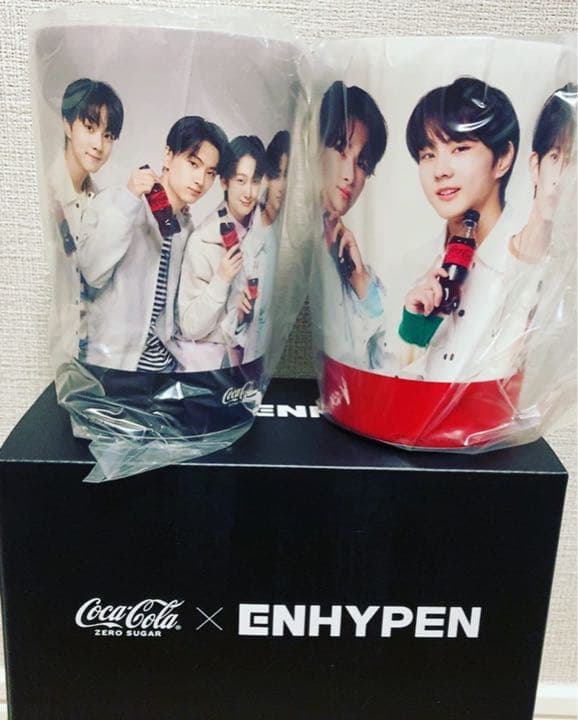コカ・コーラ×ENHYPEN ペアタンブラー✨