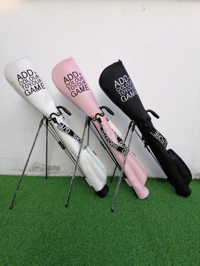 ジーフォア G/FORE ゴルフラウンドバッグ セルフスタンドバッグ ホワイト