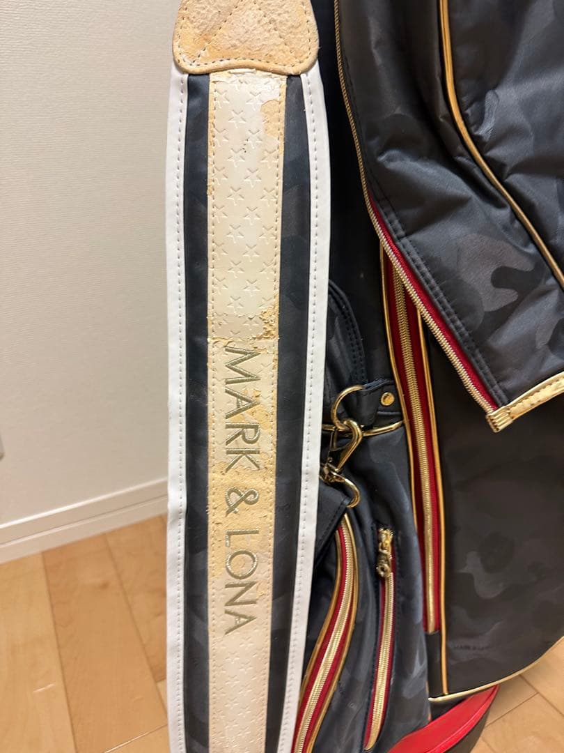 MARK & LONA スタンドゴルフバッグ ネイビー