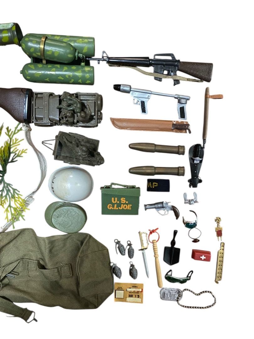 GIジョー ビンテージ 本体＋装備大量セット ミリタリー アクションソルジャー