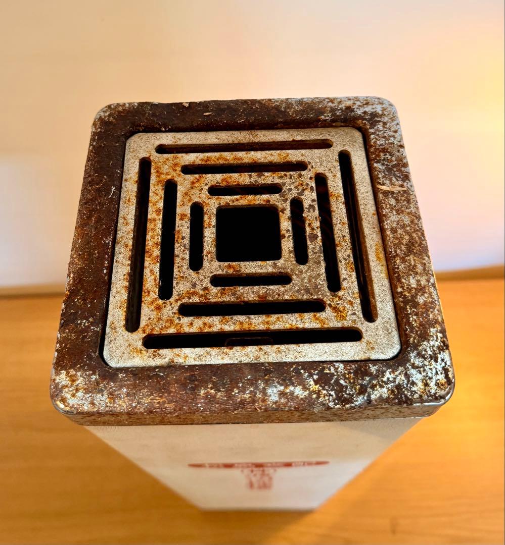 昭和 レトロ アンティーク 松島支配 四角形の金属製灰皿