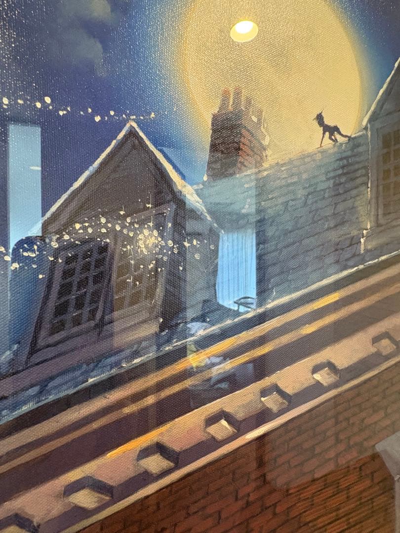 【限定セール中】ディズニー　ファインアート 月夜のピーターパン