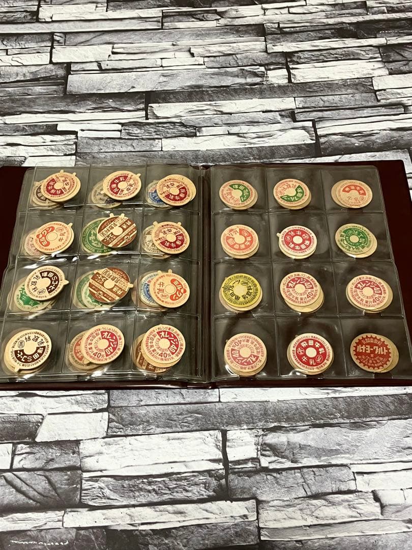 牛乳瓶のフタ　メンコ　蓋【154枚セット】