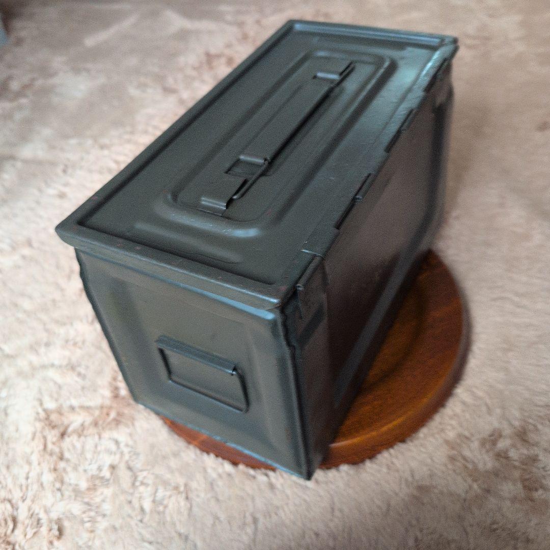 弾薬箱　米軍　cal50 機関銃 アモカン