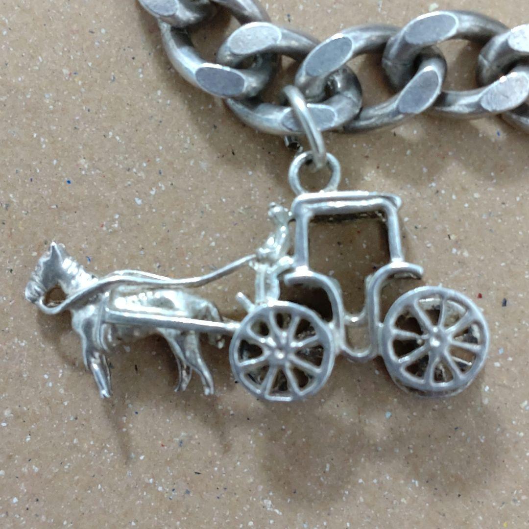 ◎チャームブレスレット SILVER925 【ビンテージ】【お値引対象品】